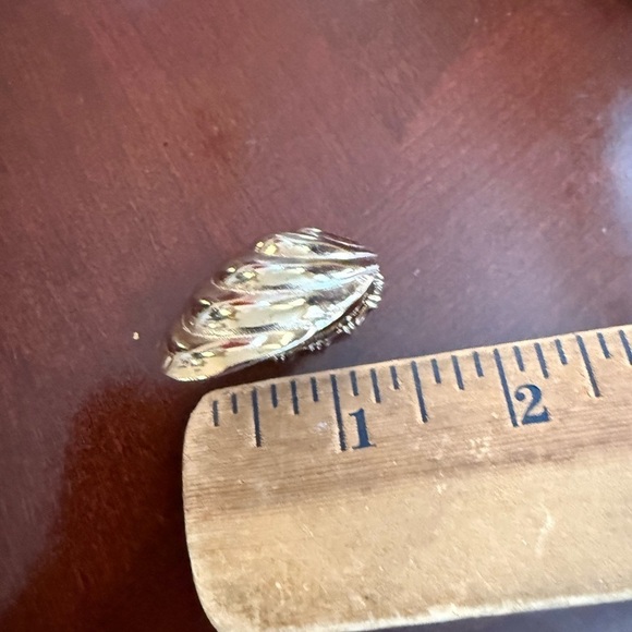 Vintage Gold Tone Scarf Clip - Picture 3 of 3